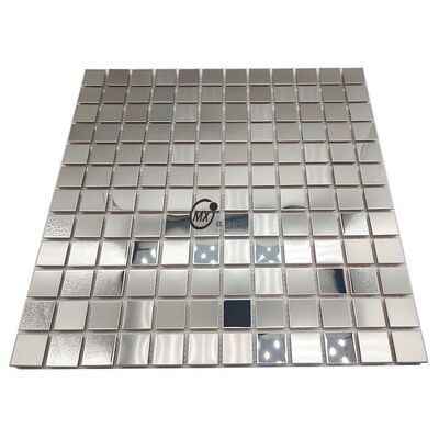 Giá tốt. Phân hình hình chữ nhật hình lục giác Stainless Steel Mosaic trực tuyến