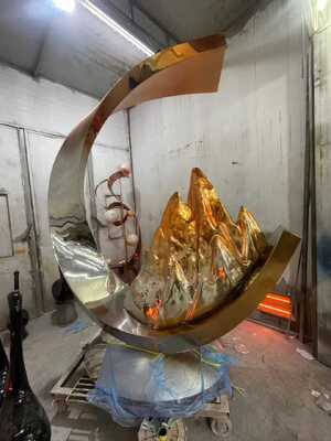 Giá tốt. 201 304 316L Hình tượng kim loại trừu tượng cá nhân hóa cho vườn biệt thự trực tuyến