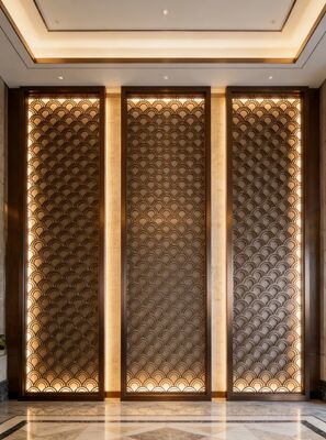 Giá tốt. Chinese Zen Style Stainless Steel Meditation Space Divider trực tuyến