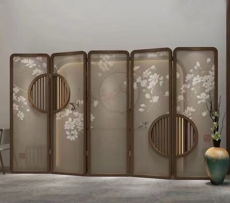 Giá tốt. European Ornate Laser Cut Stainless Steel Room Divider trực tuyến