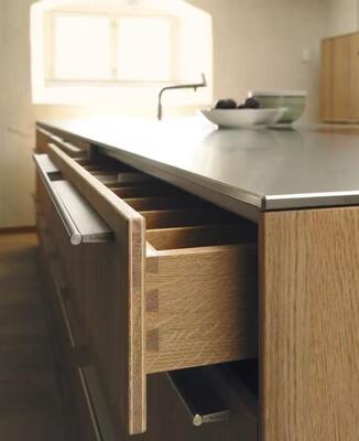 Giá tốt. Chậu rửa đôi 60/40, 36 inch, Thép không gỉ chống xước, Lắp âm trực tuyến