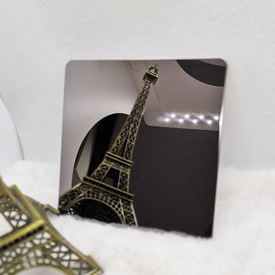 Giá tốt. TUV Đen Không 8 Gương Kết thúc Tấm thép không gỉ Mạ PVD Titan trực tuyến